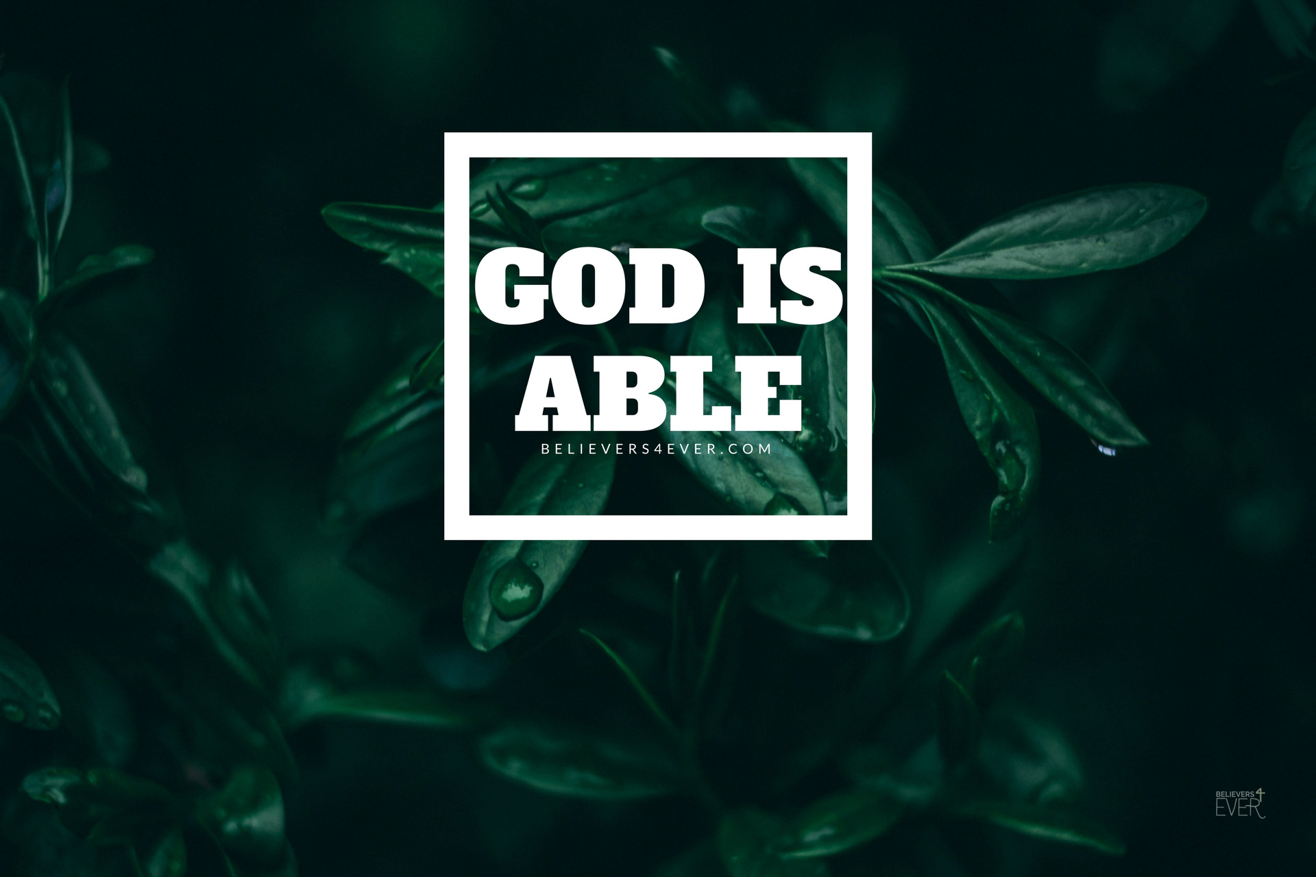 God Is Able Free Wallpaper - Graphic Design , HD Wallpaper & Backgrounds