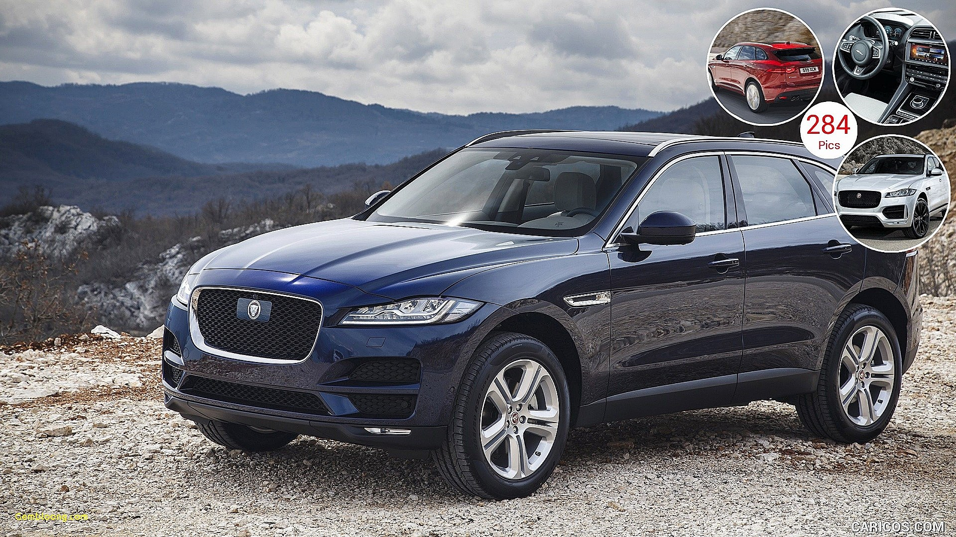 Jaguar F Pace Blau , HD Wallpaper & Backgrounds