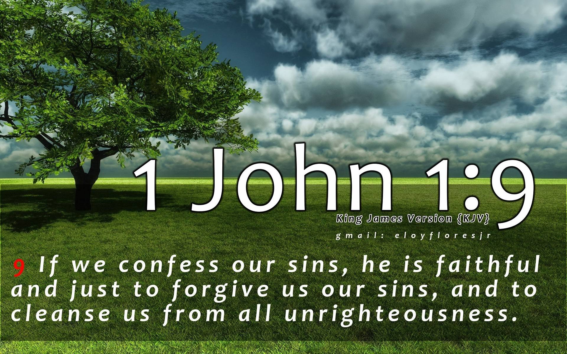 1 John - Jesus With Bible Verses , HD Wallpaper & Backgrounds