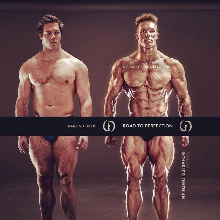 Bodybuilder Before And After Cut , HD Wallpaper & Backgrounds
