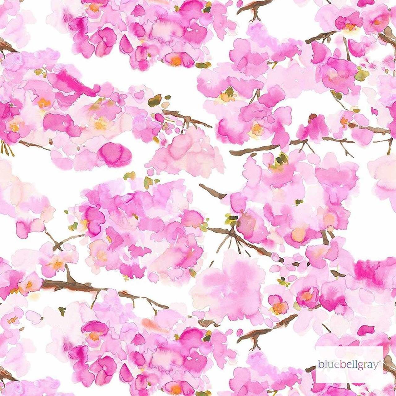 The Marvelous Designer Wallcoverings From The Fumiko - Cherry Blossom Wall Paper , HD Wallpaper & Backgrounds
