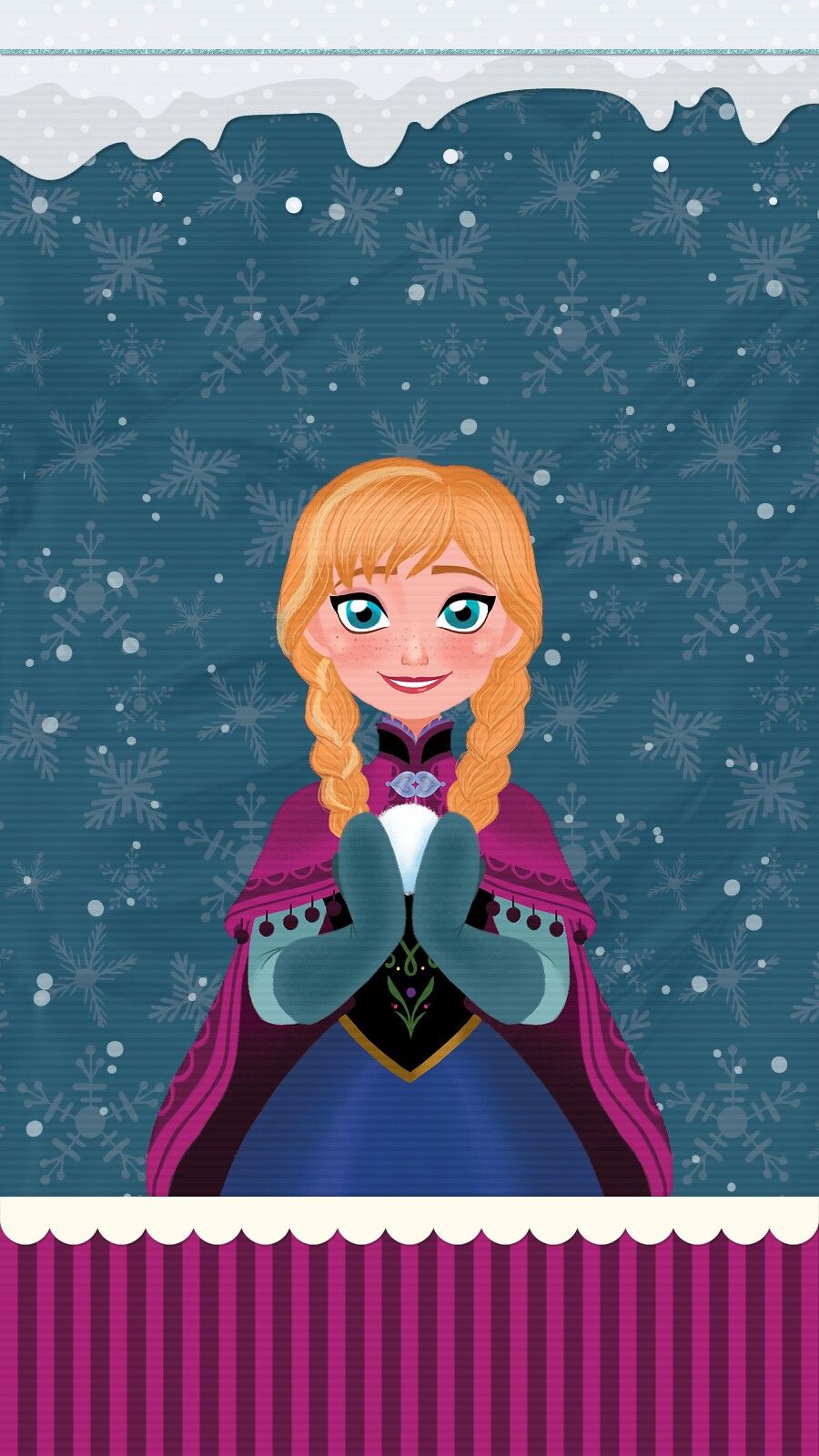 #frozen #anna #elsa #wallpaper #iphone #android - Imagenes De Fondo Frozen Ana Elsa , HD Wallpaper & Backgrounds