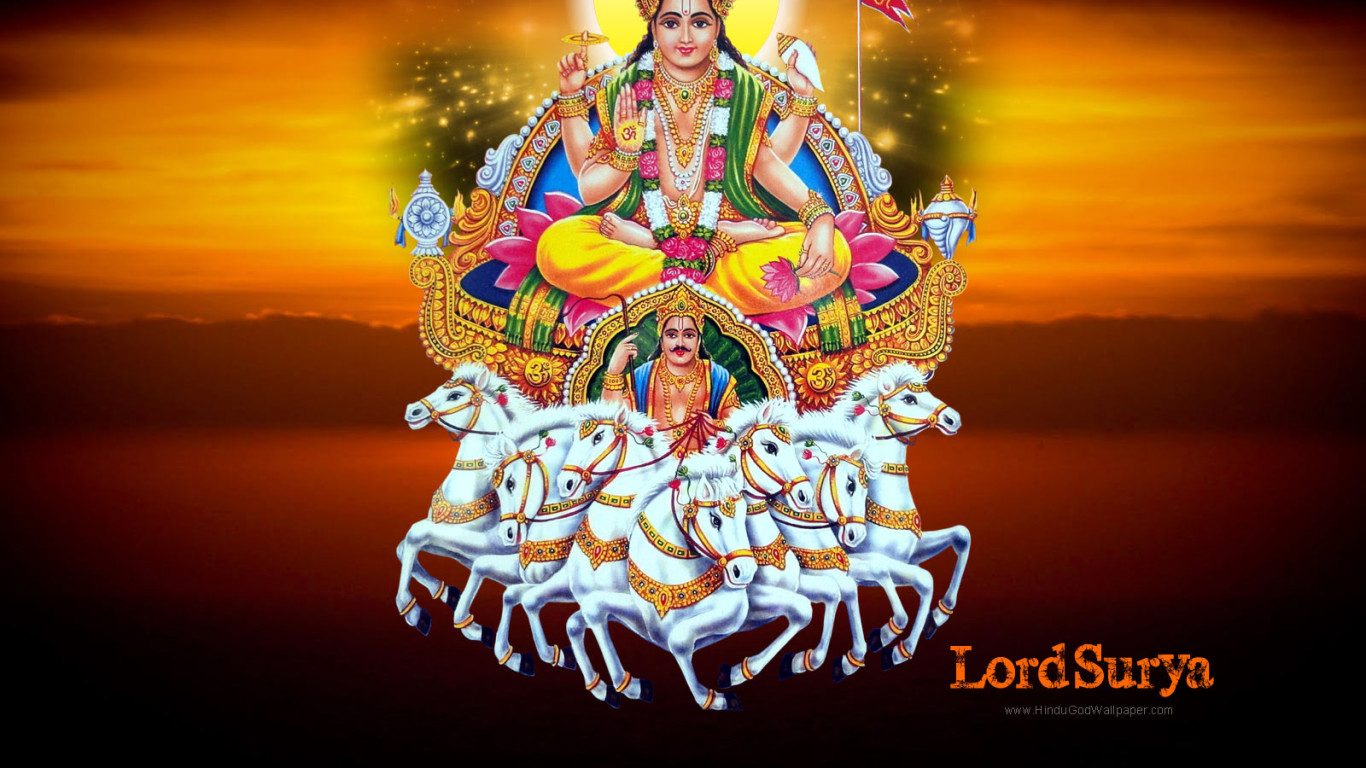 Hindu God Hd Wallpapers - Sun God , HD Wallpaper & Backgrounds
