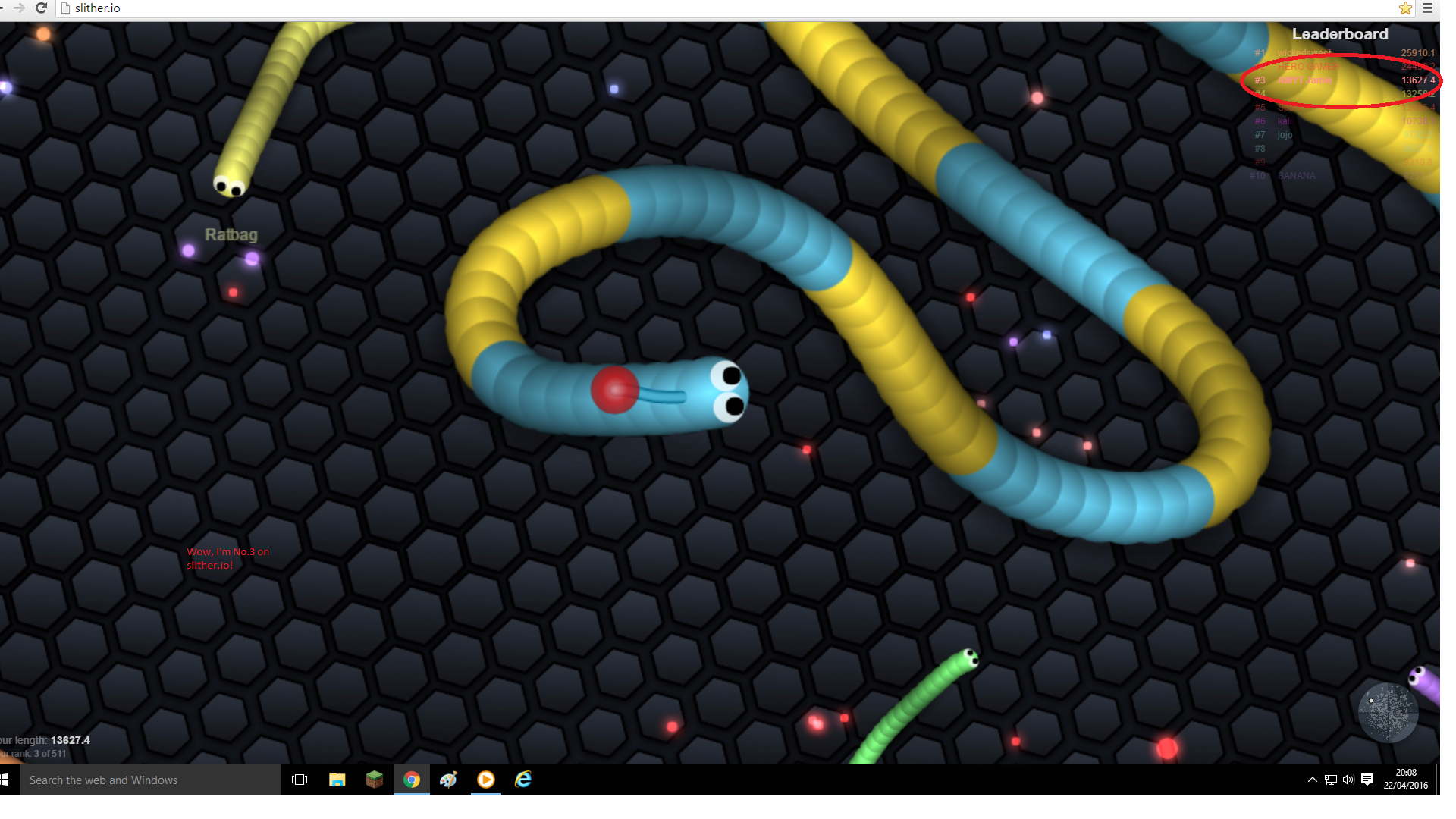 Slither - Io No - , HD Wallpaper & Backgrounds