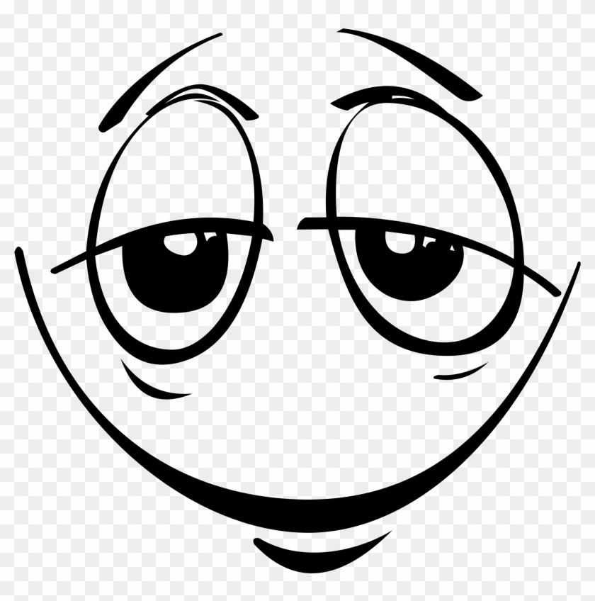 Good Smiley Face Black And White Clipart Stoned Smiley - Stoned Smiley Face , HD Wallpaper & Backgrounds