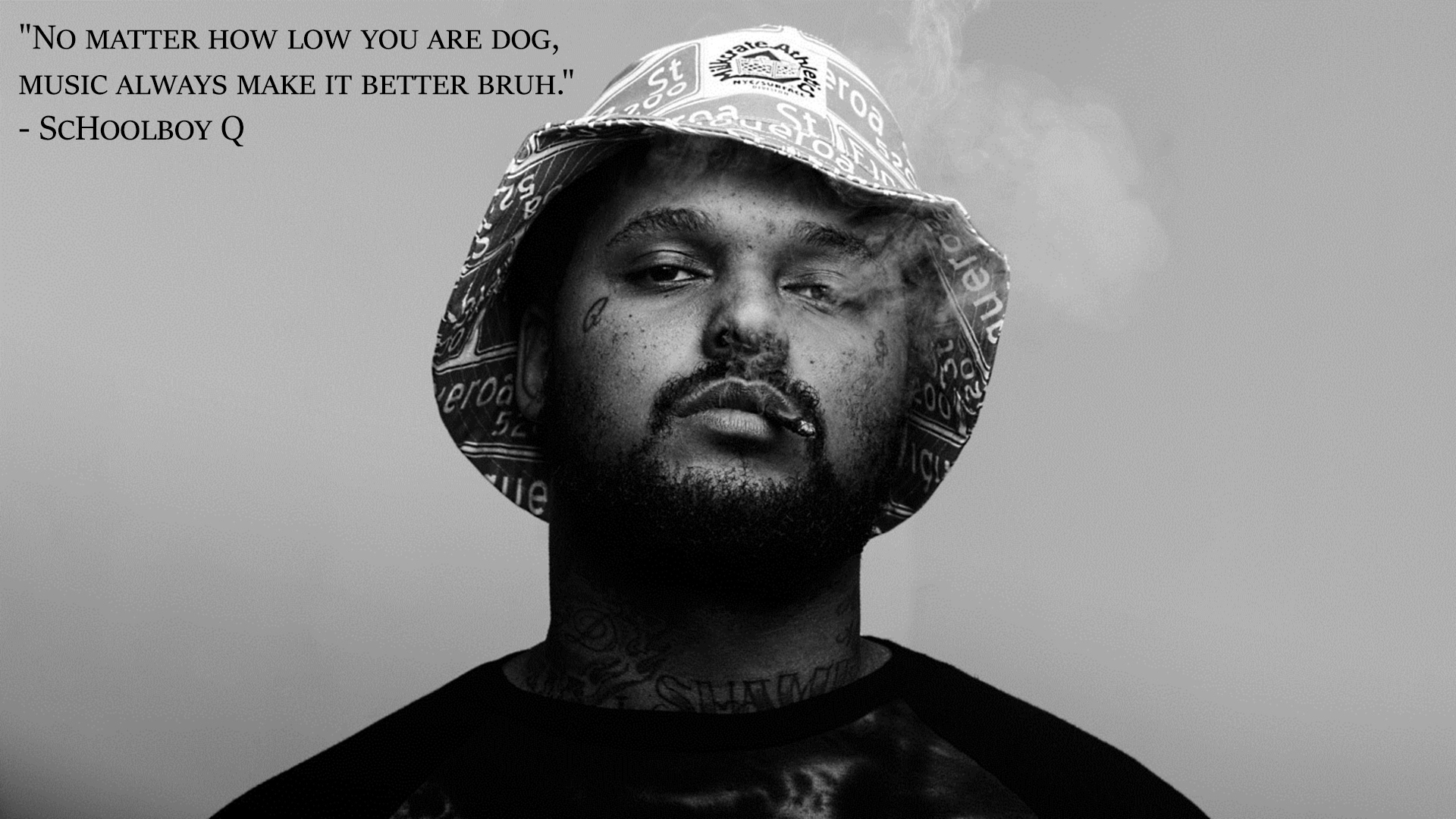 Music Really Does Always Make It Better Word Up Q Wallpaper - Schoolboy Q 2 , HD Wallpaper & Backgrounds