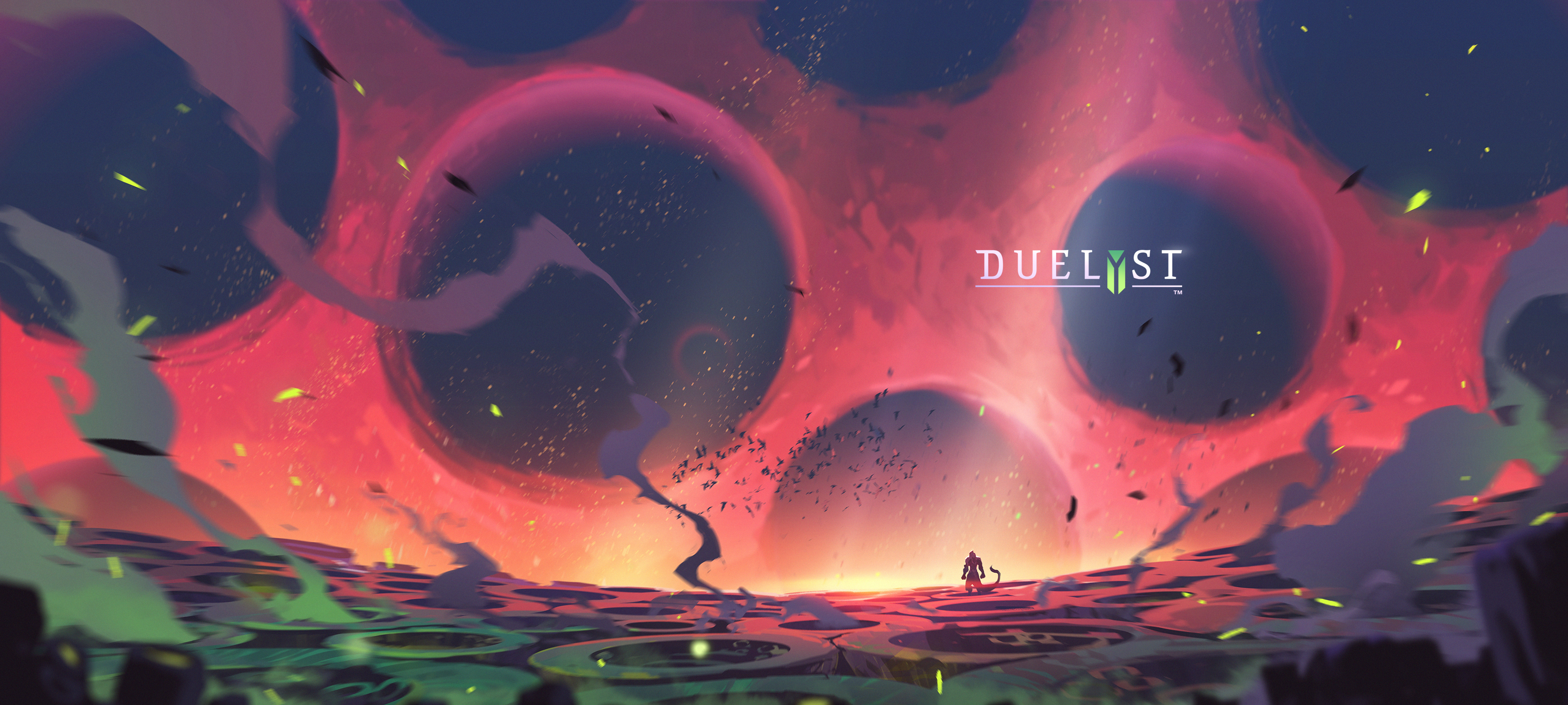 Duelyst Hd Wallpaper Hd - 2d Background Concept Art , HD Wallpaper & Backgrounds