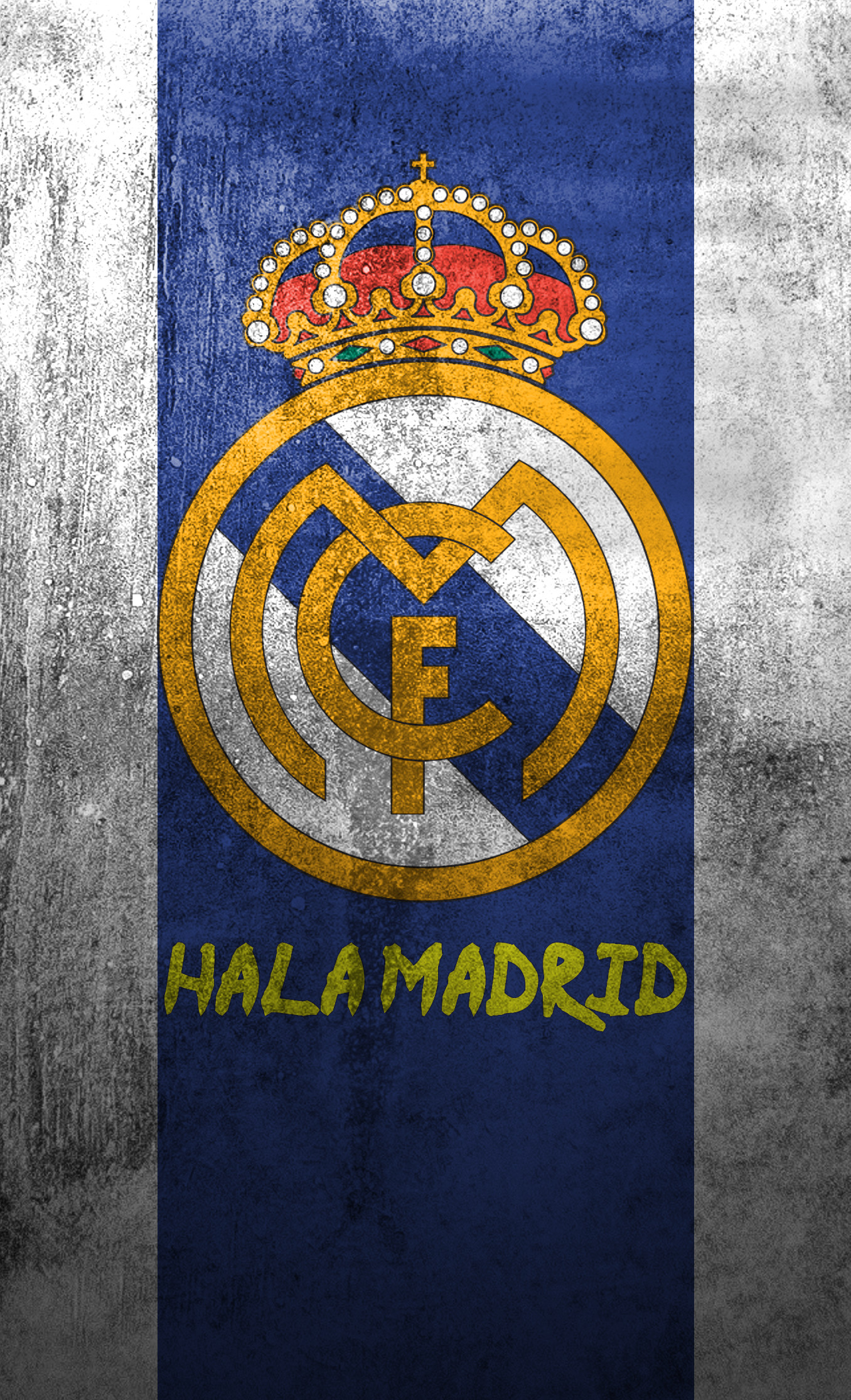 Real Madrid Logo Wallpapers - Real Madrid Logo Wallpaper Iphone , HD Wallpaper & Backgrounds