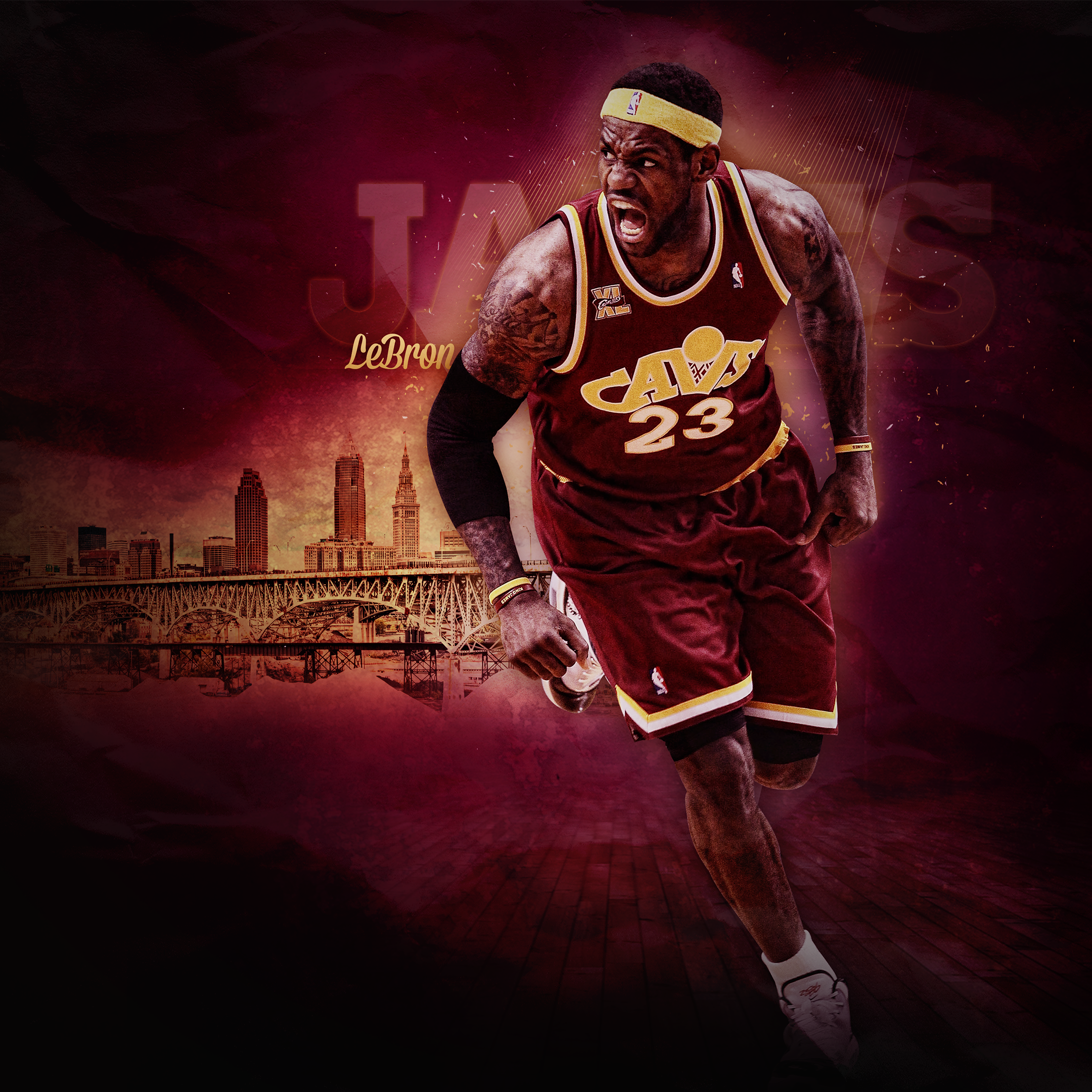 Fan Wallpapers - Lebron James Tema , HD Wallpaper & Backgrounds