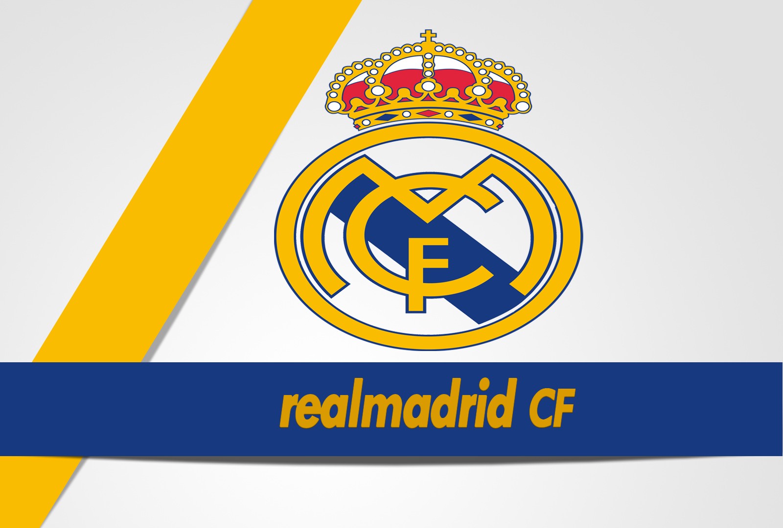 Real Madrid Cf Logo Hd Wallpaper Wallpaper Hd Download - Real Madrid Fc Logo , HD Wallpaper & Backgrounds