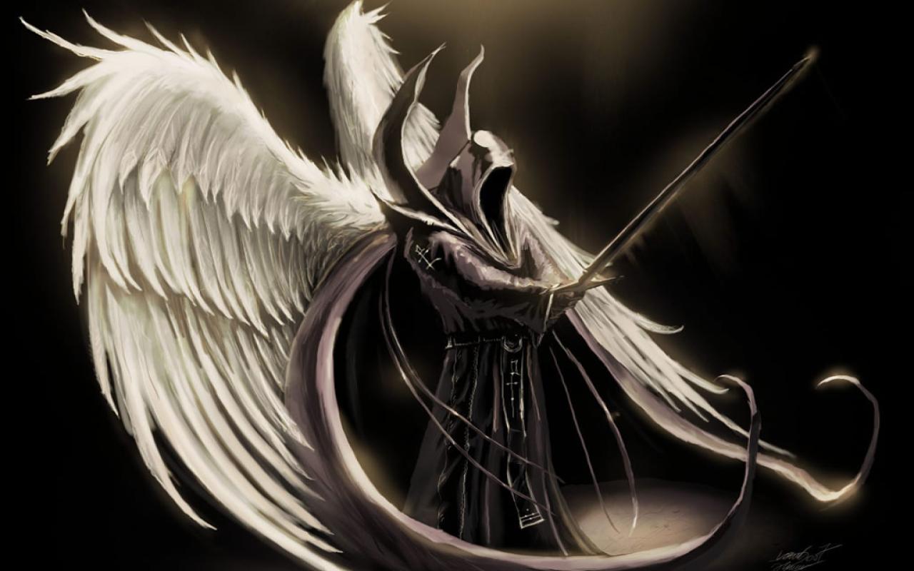 Gothic Angel Wallpaper - Dark Angel , HD Wallpaper & Backgrounds