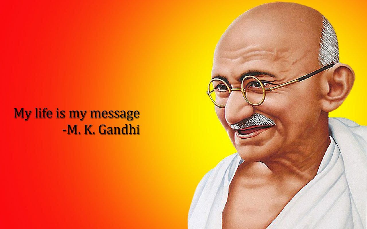Quotes From Mahatma Gandhi To Boost Your Self Confidence - Mahatma Gandhi , HD Wallpaper & Backgrounds