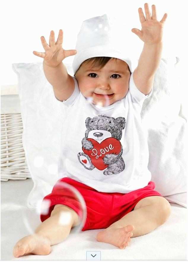 Baby Boy Clothes Online In India Great Baby 2 Pc Teddy - Girl Baby White Shirt Red Pantsl , HD Wallpaper & Backgrounds