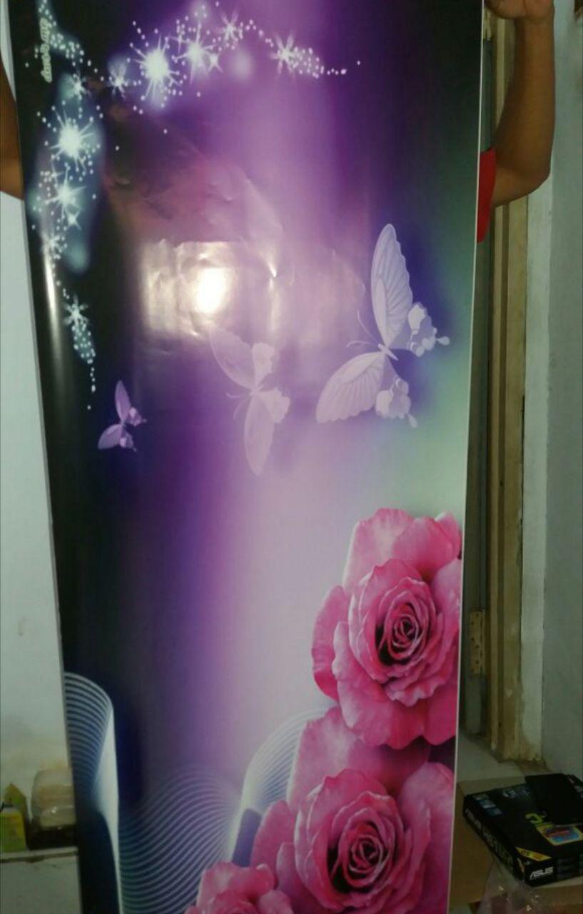 Wall Stiker Kulkas 2 Pintu Wallpaper Kulkas 2 Pintu - Garden Roses , HD Wallpaper & Backgrounds