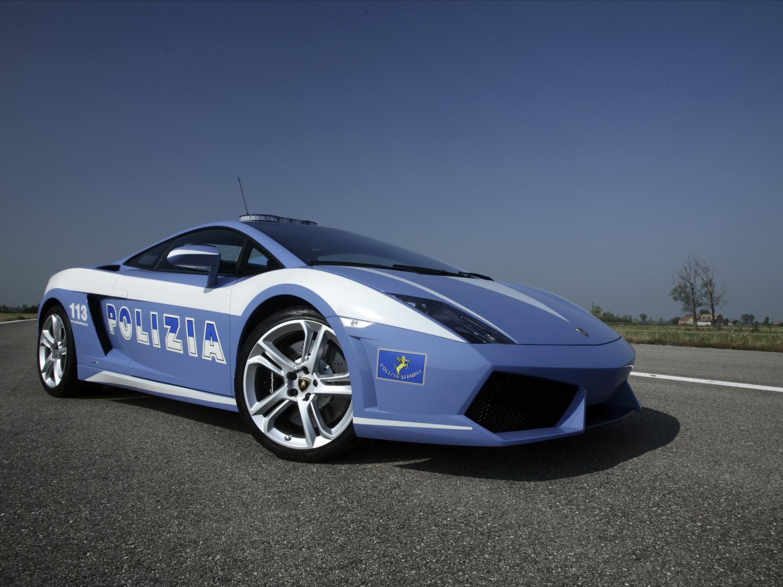 Download Wallpaper Mobil Keren - Lamborghini Gallardo Lp560 4 Polizia , HD Wallpaper & Backgrounds