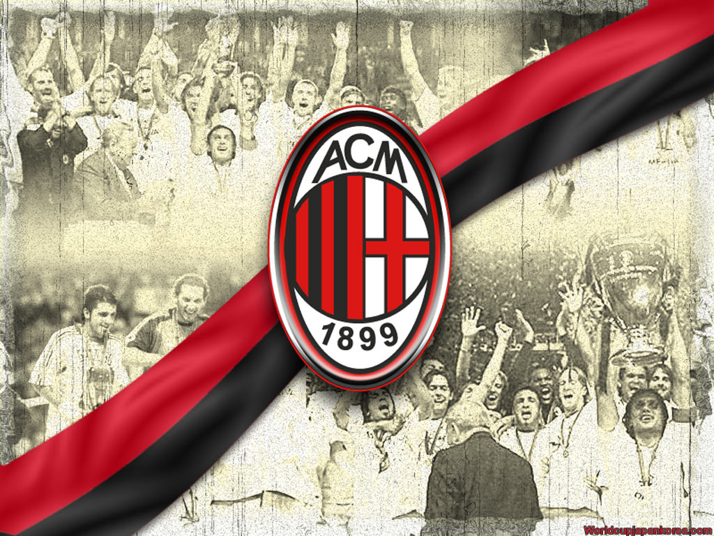 Sepakbola Wallpaper Entitled Football Klub - Ac Milan , HD Wallpaper & Backgrounds