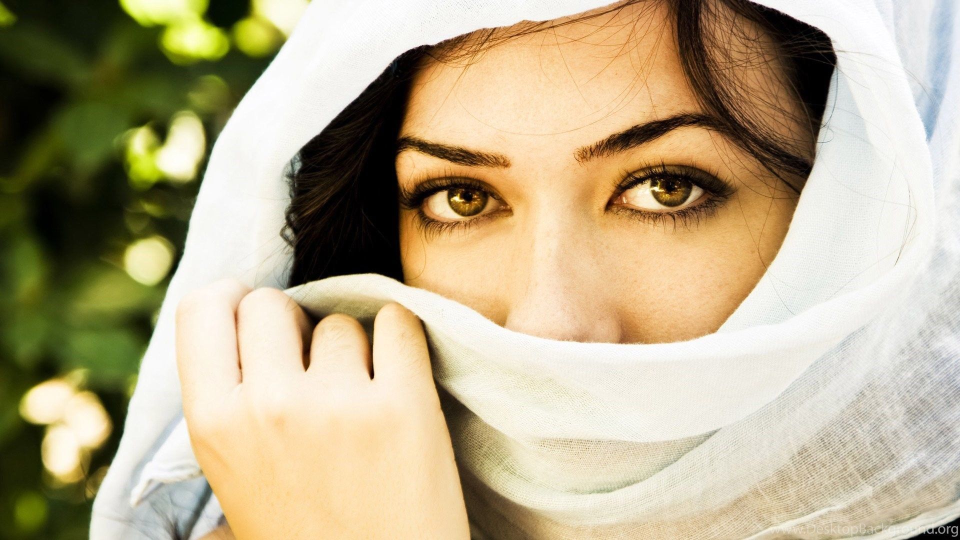 Wallpapers Beautiful Eyes In Hijab Wallpapers Desktop - Juda Tamar Genesis 38 , HD Wallpaper & Backgrounds
