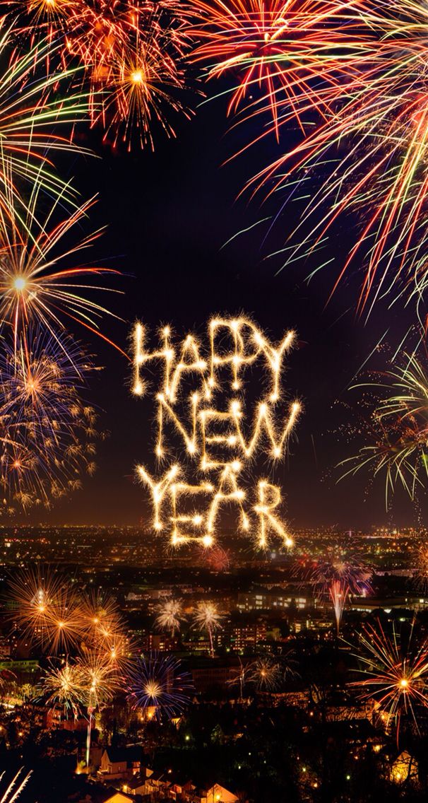 Happy New Year Type - Happy New Year Big , HD Wallpaper & Backgrounds