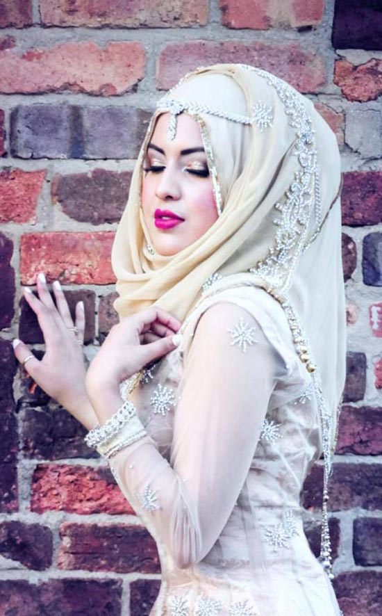 Unique Wedding Dresses - Beautiful Islamic Wedding Girl , HD Wallpaper & Backgrounds