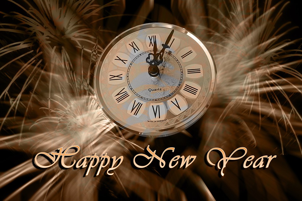 New Year's Day Wallpaper Sylvester Clock Time - New Year Eve 2019 , HD Wallpaper & Backgrounds