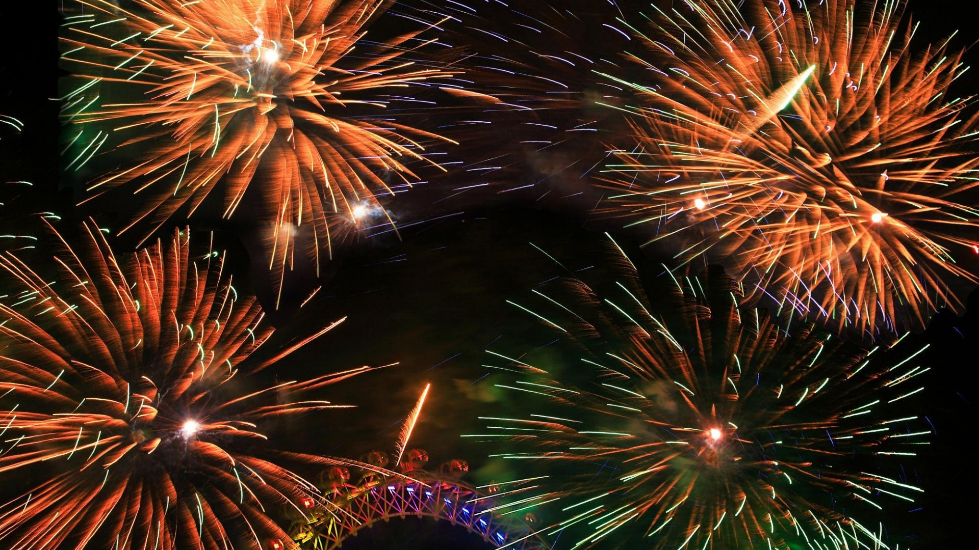 Fireworks, Festival, New Years Eve, Explosive Material, , HD Wallpaper & Backgrounds