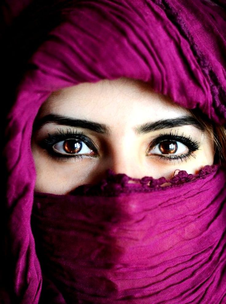 Muslim Girl Wallpapers For Mobile Phones - Muslim Girl Beautiful Eyes , HD Wallpaper & Backgrounds