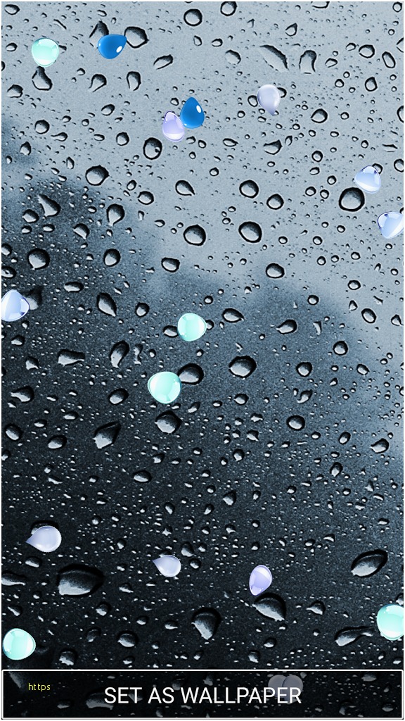 Raindrops Wallpaper Inspirational Raindrops Live Wallpaper - Lluvia Animada , HD Wallpaper & Backgrounds