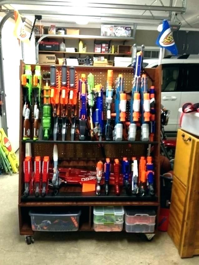 nerf storage wall