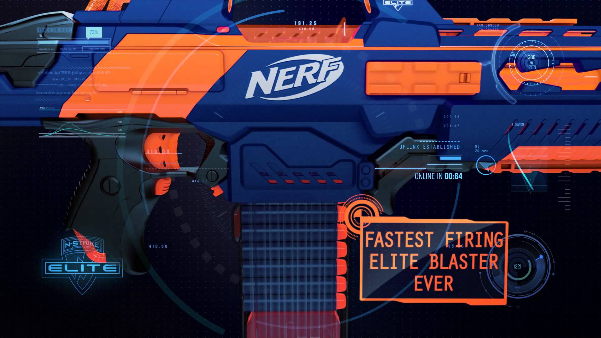 Nerf Wallpaper9 1 - Pistola Nerf Elite Rapidstrike , HD Wallpaper & Backgrounds