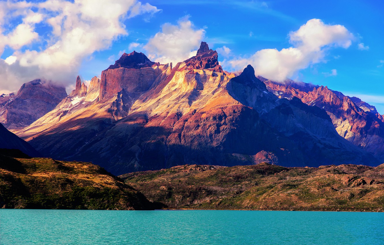 Photo Wallpaper The Sky, Clouds, Mountains, Chile, - Chile Nature , HD Wallpaper & Backgrounds