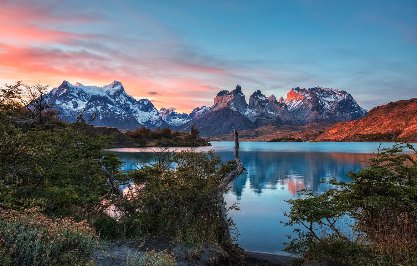 Photo Wallpaper Chile, South America, Patagonia, Patagonia, - Torres Del Paine National Park , HD Wallpaper & Backgrounds