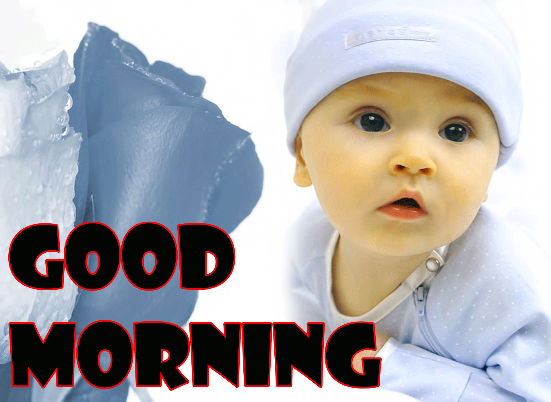 328 Cute Baby Good Morning Images Wallpaper Pics Photo - Baby , HD Wallpaper & Backgrounds