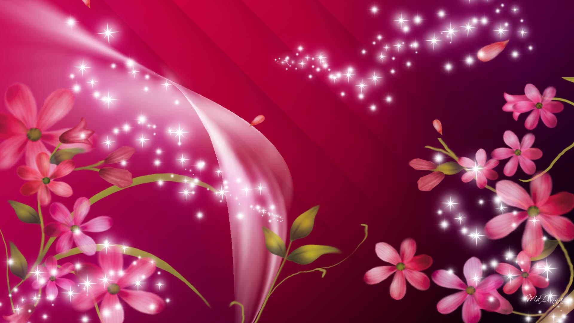 Desktop Glitter Wallpaper Hd - Glitter Flowers Wallpapers Hd , HD Wallpaper & Backgrounds