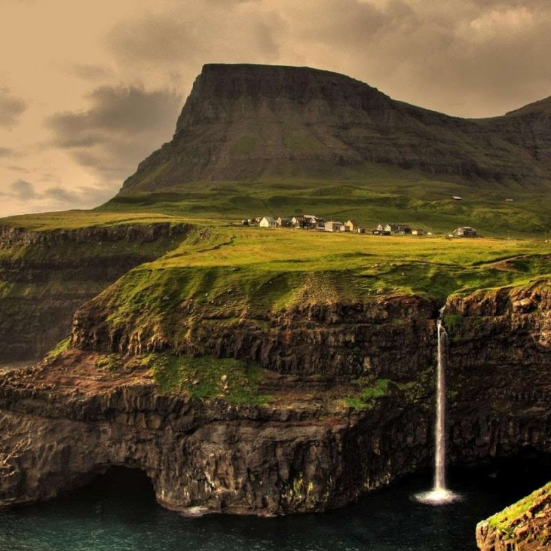 10 Top Beautiful Ireland Landscapes Wallpaper Full - Gásadalur , HD Wallpaper & Backgrounds