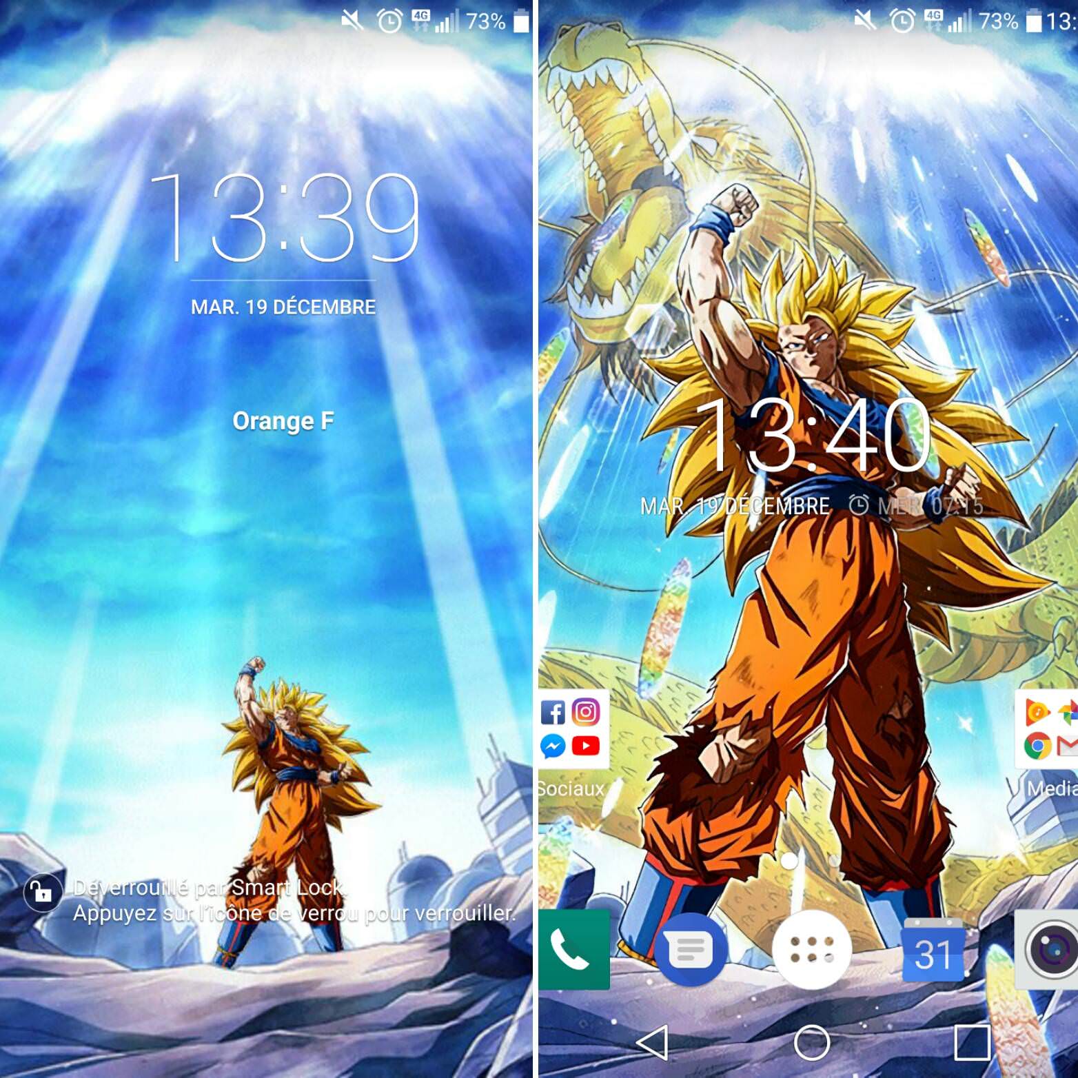 Source - Reddit - Ssj3 Goku Lr Teq , HD Wallpaper & Backgrounds