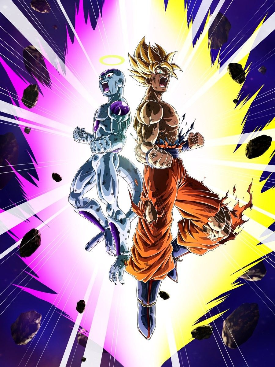 Those Who Play Dokkan Battle, This Is Hopefully The - Goku And Frieza Lr , HD Wallpaper & Backgrounds