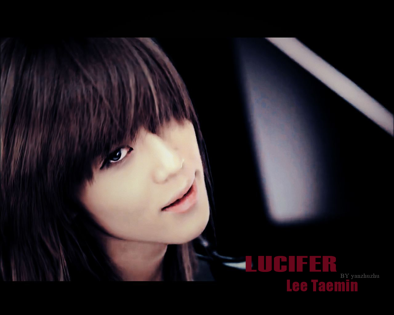 Taemin Lucifer Desktop Wallpaper - Taemin Shinee Lucifer , HD Wallpaper & Backgrounds