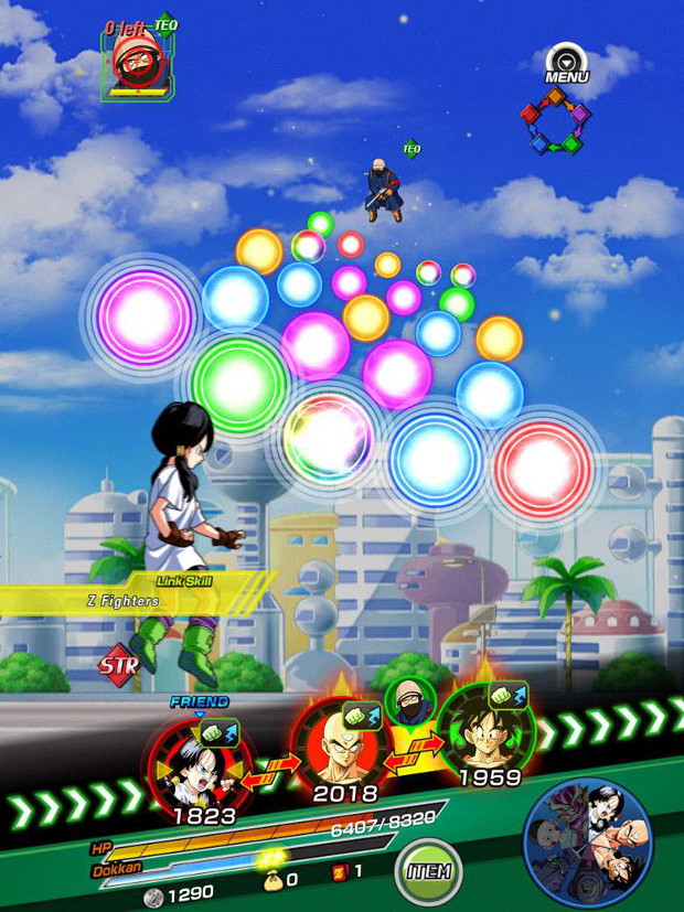 Dbz Dokkan Battle Gameplay - Dragon Ball Z Dokkan Battle Type , HD Wallpaper & Backgrounds