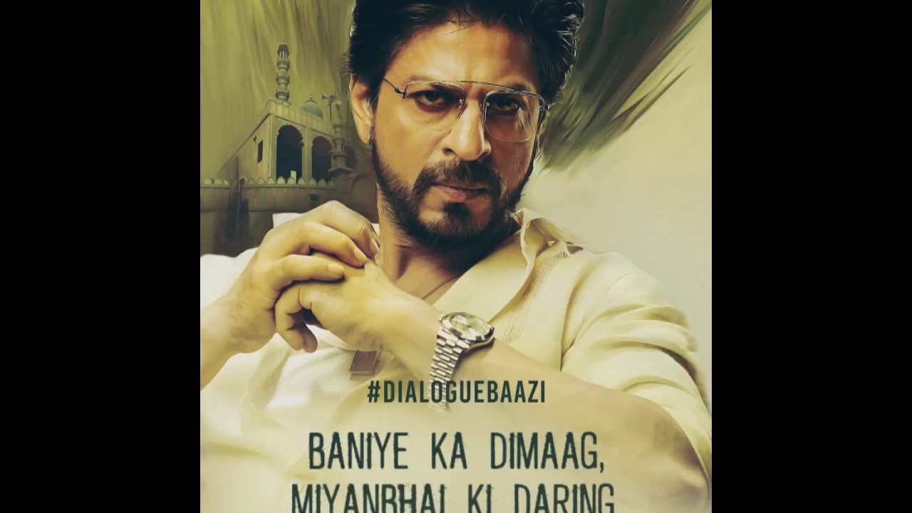 Raees Ki Dialogue Baazi - Raees Hindi Movie Shahrukh Khan , HD Wallpaper & Backgrounds