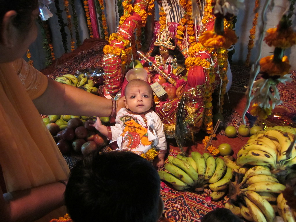 Atharv On Janmasthmi Festival - Saba Banana , HD Wallpaper & Backgrounds