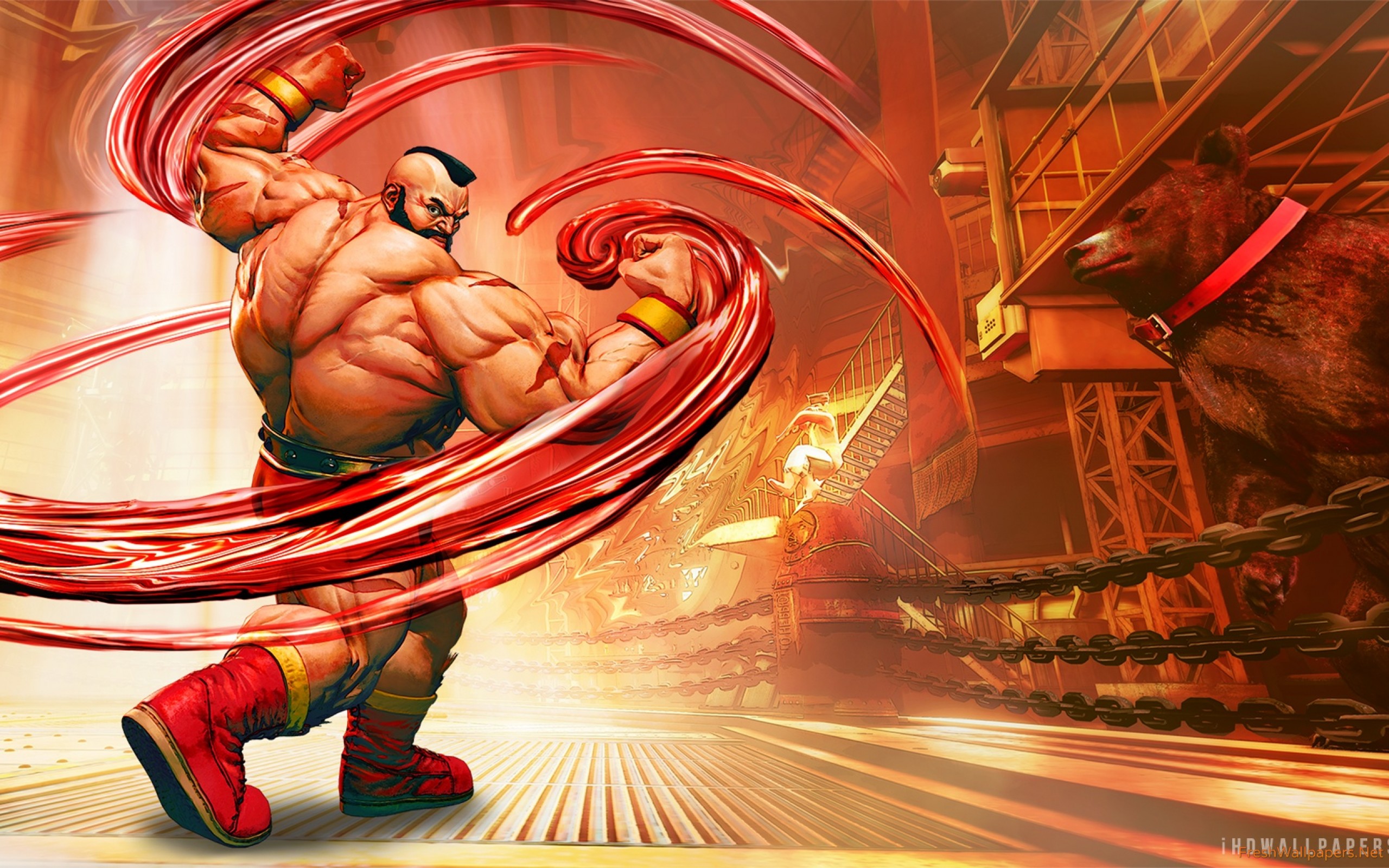 Zangief Street Fighter V Wallpaper - Street Fighter V Zangief , HD Wallpaper & Backgrounds