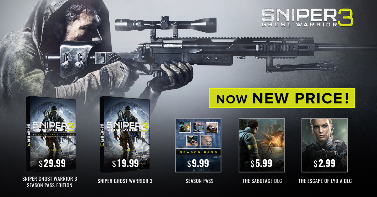 Sniper Ghost Warrior - Sniper Ghost Warrior 3 Sniper Rifles , HD Wallpaper & Backgrounds