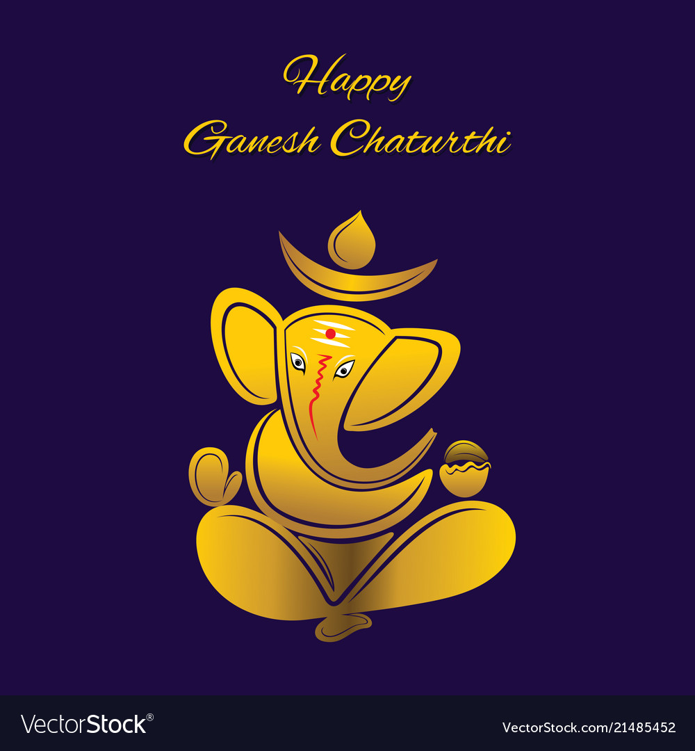 Happy Ganesh Chaturthi Creative , HD Wallpaper & Backgrounds