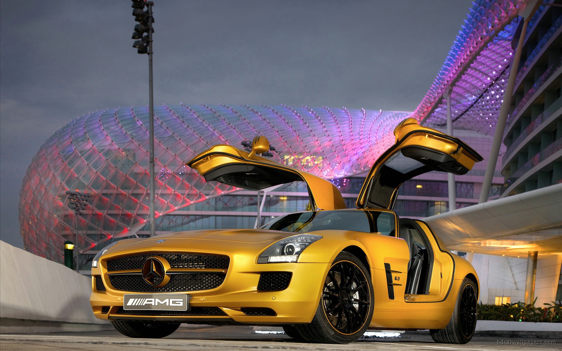 Backgrounds Mercedes Benz Sls Amg Desert Gold Hd Car , HD Wallpaper & Backgrounds