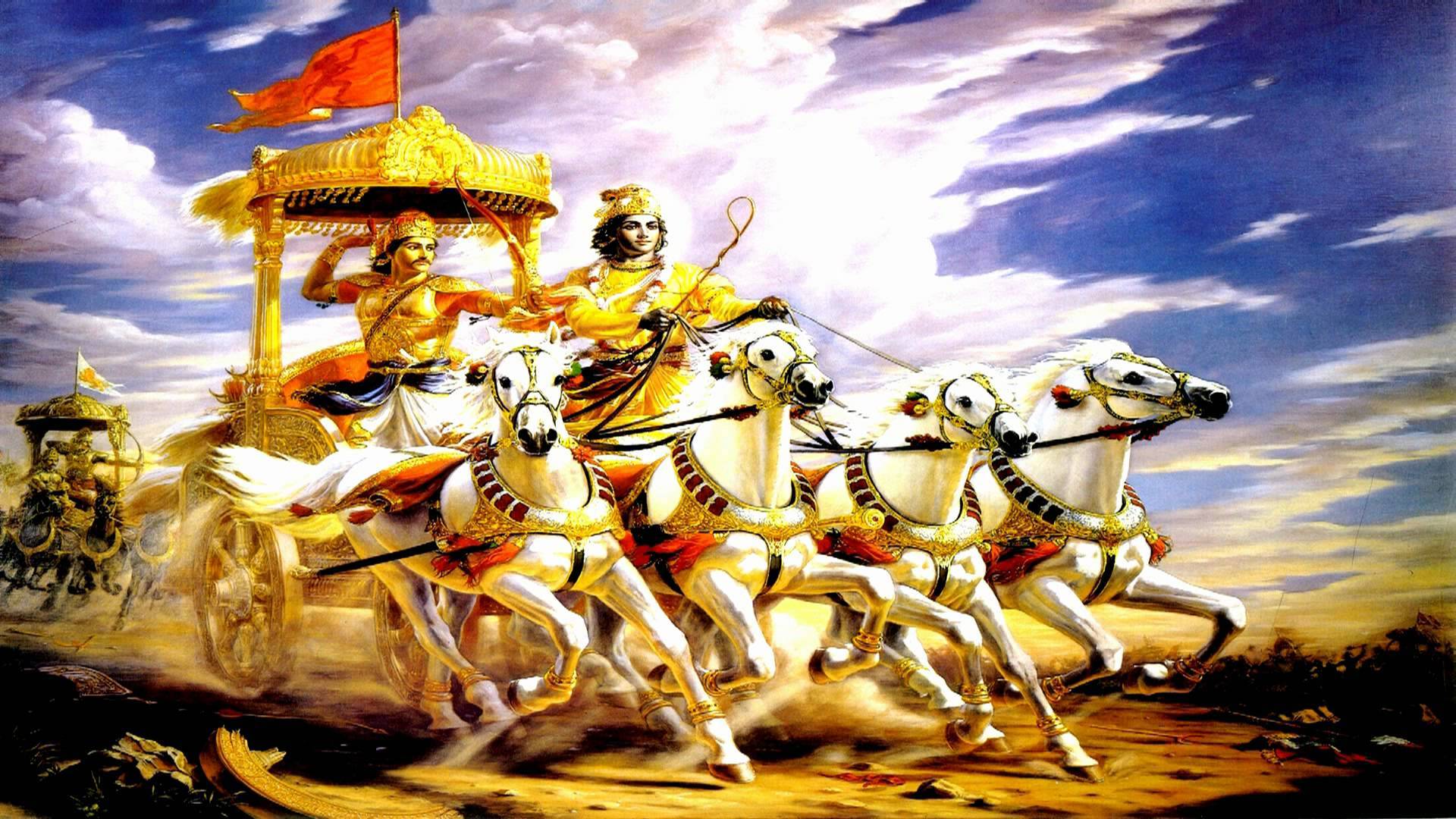 Ten Commandments From The Bhagavad Gita Tamil And Vedas - Bhagavad Gita Images Hd , HD Wallpaper & Backgrounds