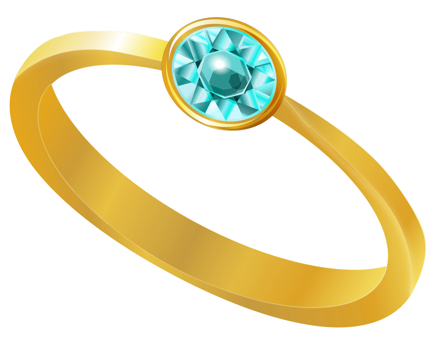 Gold Ring Png - Ring Clipart , HD Wallpaper & Backgrounds