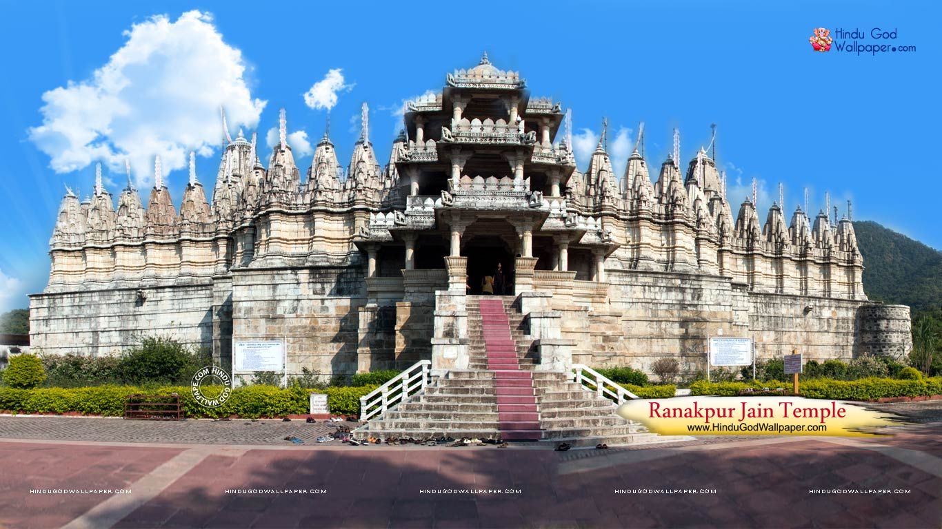 Jain Wallpaper Hd - Ranakpur Temple , HD Wallpaper & Backgrounds