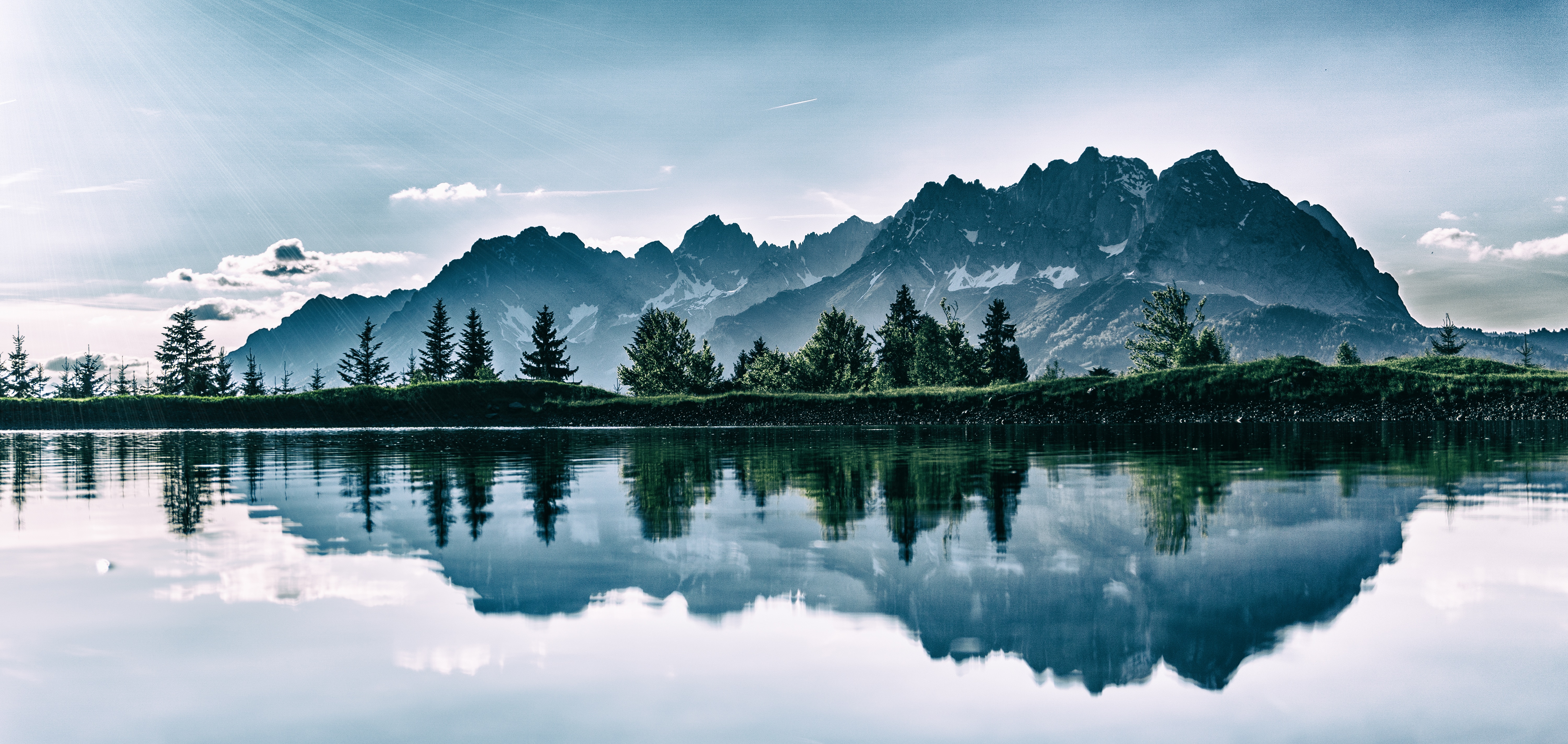 Nature Images - Lake 4k , HD Wallpaper & Backgrounds