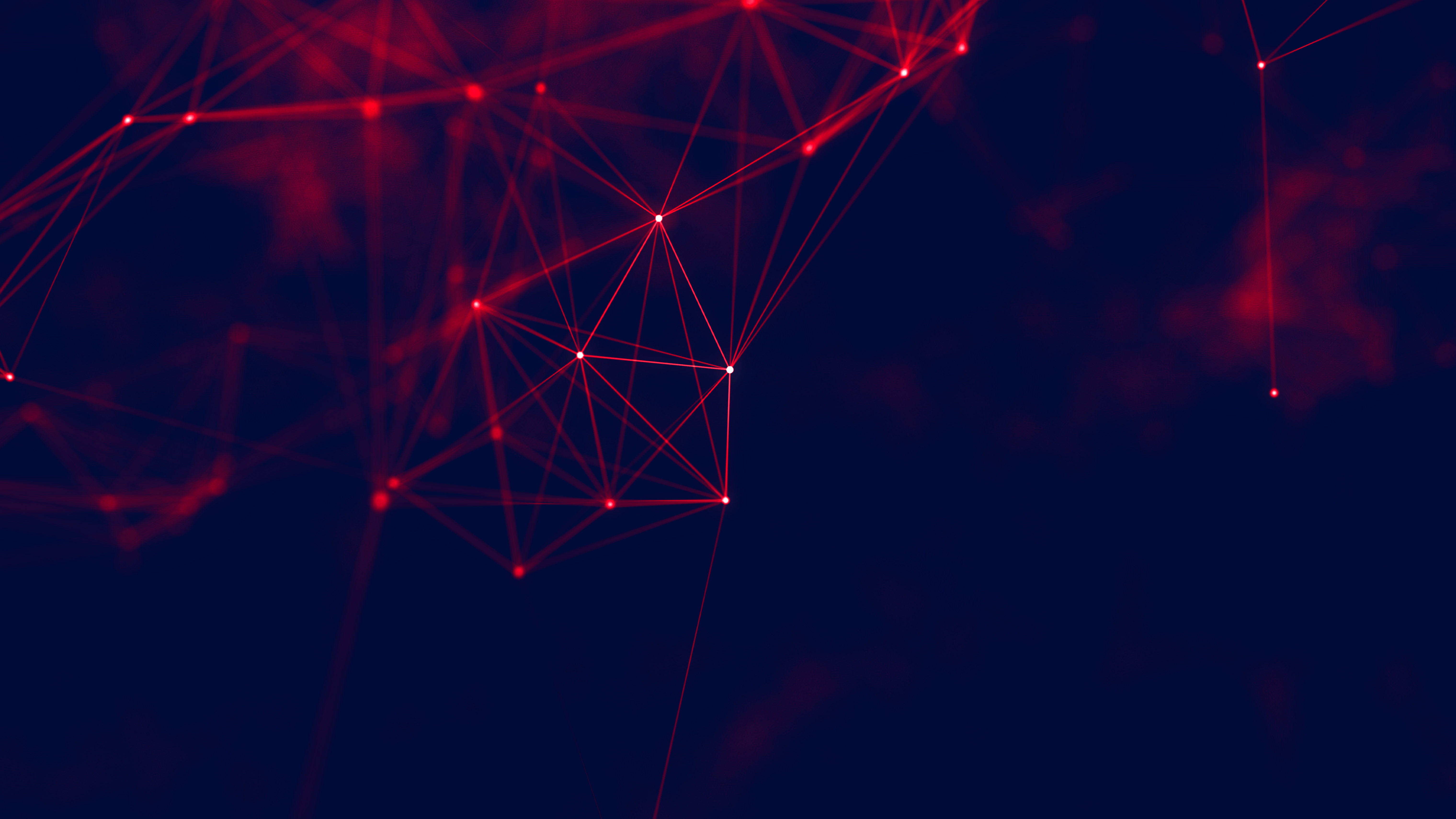 Red Connections, Geometry, Cyberspace - Light , HD Wallpaper & Backgrounds