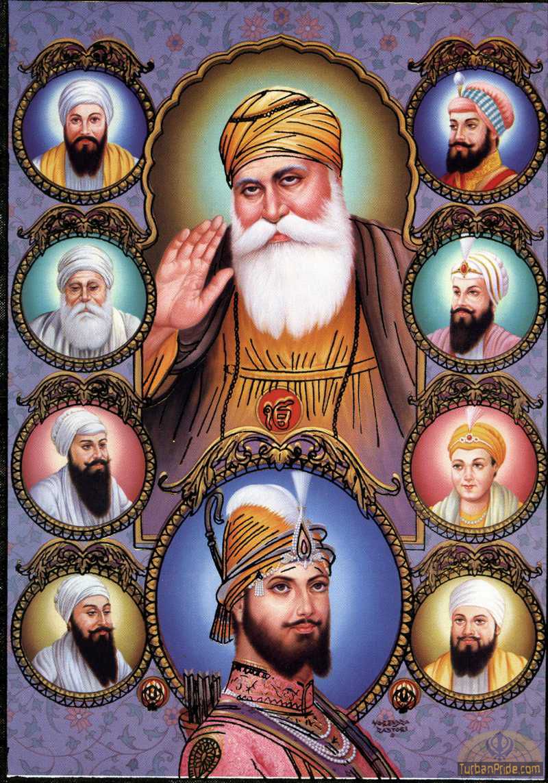 10 Gurus , 04 Sahibzade - Sikhism Last Human Guru , HD Wallpaper & Backgrounds